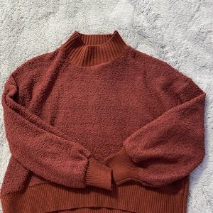 Mock neck sweater